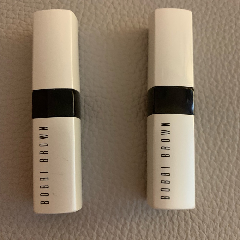 Bobbi Brown lip tint in Bare Pink & Bare popsicle